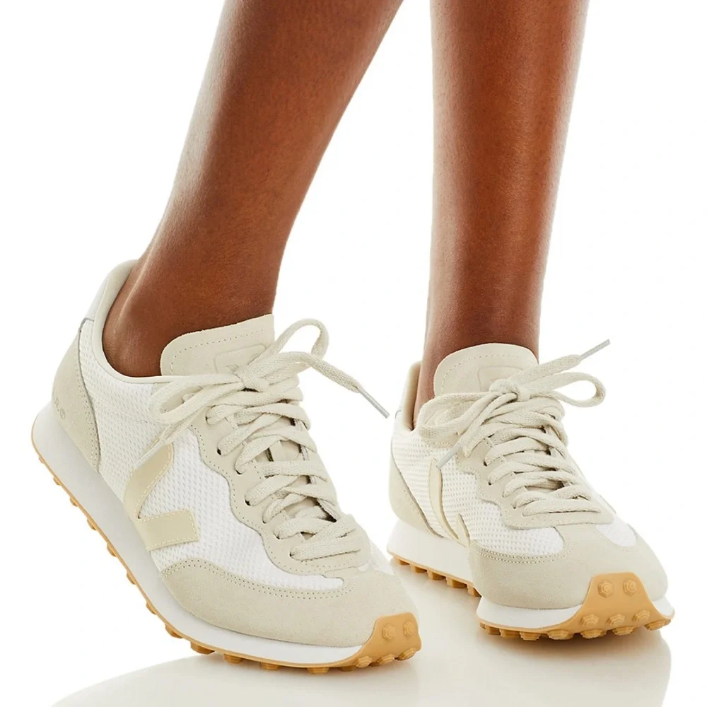 Like-New Women’s Veja Rio Branco Sneakers - White Pierre Natural. Size EU 39 - Picture 5 of 13